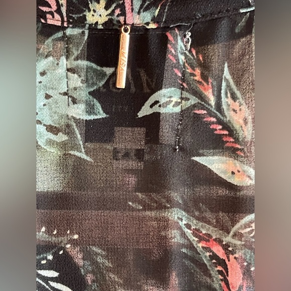 Misa Los Angeles Zahra Paisley Asymmetrical Whimsigoth Midi Dress Size XS - Picture 8 of 9